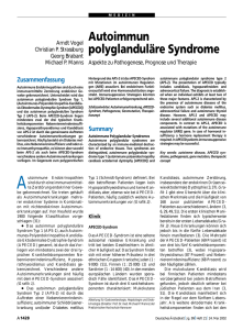 Autoimmun polyglanduläre Syndrome