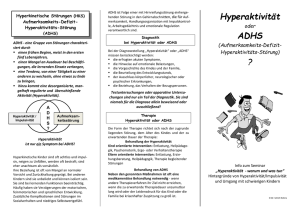 Hyperaktivität ADHS - DKSB