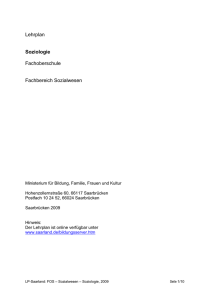 Soziologie (PDF, 0,03 MB )