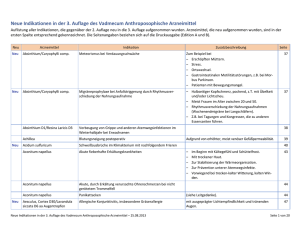 Neue Indikationen in der 3. Auflage