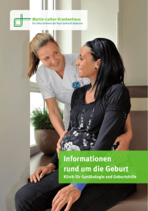 Informationen rund um die Geburt