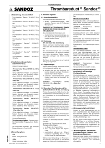 Thrombareduct® Sandoz®