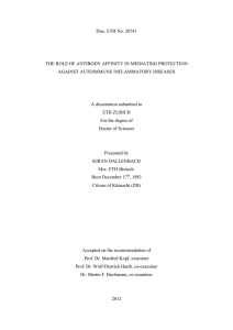 Complete Thesis for E Collection - ETH E