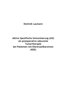 Aktive spezifische Immunisierung (ASI) - Ruhr