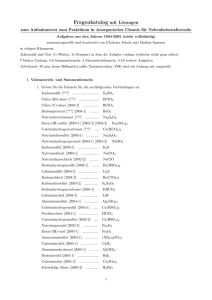 Fragenkatalog mit Lösungens