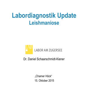 Labor Leishmaniose, D. Schaarschmidt