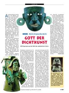 Gott der Dichtkunst - Deutsches Ärzteblatt