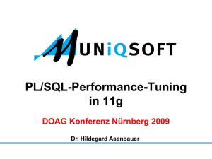 PL/SQL-Performance-Tuning in 11g