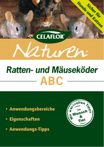 Celaflor Naturen Ratten- und Mäuseköder ABC