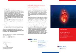 Myokardbiopsie - Herz- und Diabeteszentrum NRW
