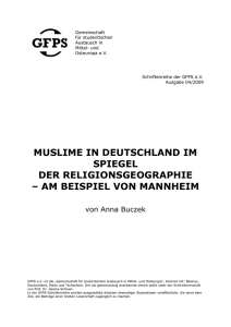 Muslime in Deutschland im Spiegel der