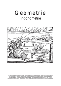 Geometrie: Trigonometrie