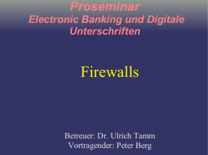 Firewalls