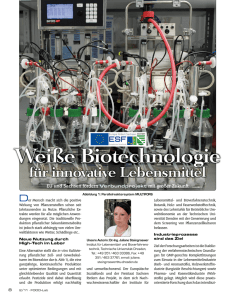 Weiße Biotechnologie
