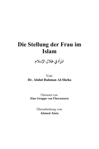 Die Frau im Schutz des Islam