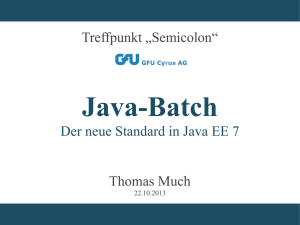 Java-Batch - Thomas Much