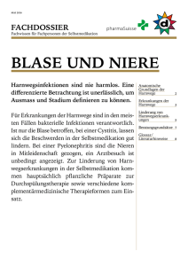 blase und niere - Schweizerischer Drogistenverband