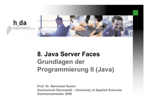 Java - Fachbereich Informatik Hochschule Darmstadt