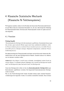 Kapitel 4 (Version 16.06.2008) - Dieter W. Heermann