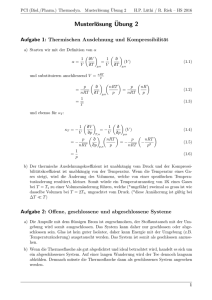 Musterlösung¨Ubung 2