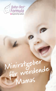 Miniratgeber für werdende Mamas