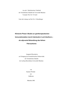 Klinische Phase I-Studie zur gentherapeutischen