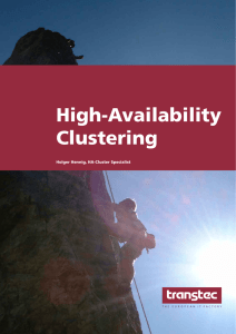 High-Availability Clustering