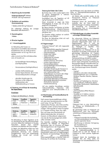 Fachinformation Probenecid Biokanol®