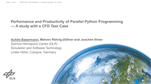 Performance and Productivity of Parallel Python - eLib