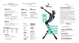 ballett dortmund 2016/17 unsere