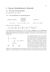 3 Lineare Dualitätstheorie. Heuristik