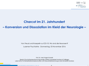 Charcot im 21. Jahrhundert – Konversion und Dissoziation im Kleid