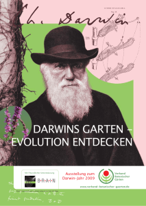 DARWINS GARTEN - EVOLUTION ENTDECKEN