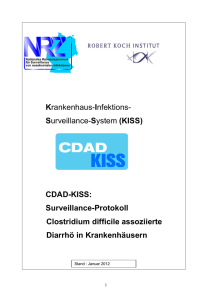 CDAD-KISS Protokoll 2015 - Nationales Referenzzentrum