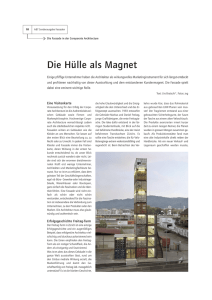 Die Hülle als Magnet - Award für Marketing + Architektur