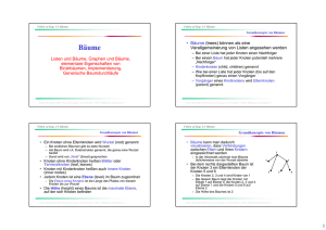 Bäume - Informatik Information Server