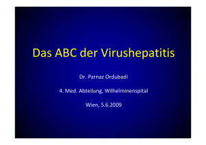 Das ABC der Virushepatitis