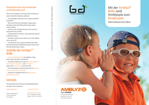 Informations-Broschüre für Eltern / Verbraucher - neues