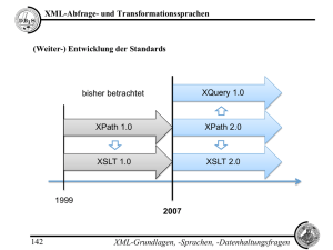 und Transformationssprachen