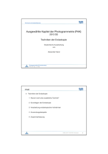 Skript - Photogrammetrie und Fernerkundung