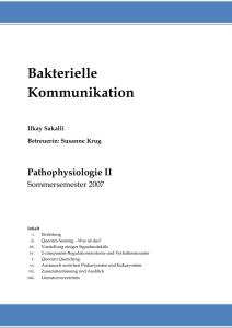 Pathophysiologie – Seminar II - the