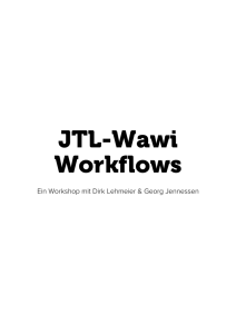 JTL-Wawi Workflows - JTL