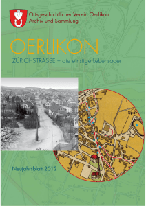 OERLIKON Kalender 2012 - Ortsgeschichtlicher Verein Oerlikon