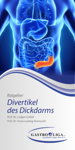 Divertikel des Dickdarms - Gastro-Liga