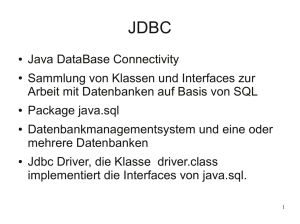 jdbc pdf - HTW Dresden