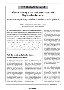 ArztRecht 1995 bis 2003 - Prof. Dr. Schulte