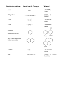 Substanzklassen (pdf-file) - Institut für Organische Chemie