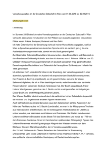 Erfahrungsbericht Verwaltungsstation Deutsche Botschaft in Wien
