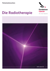 Die Radiotherapie