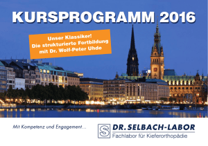 Selbach Kursprogramm 2015.indd - Dr. Selbach